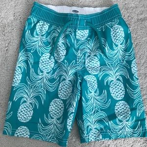 Old Navy Pineapple Swim Trunks